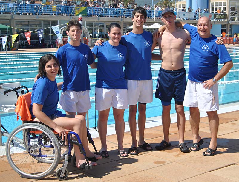Gran actuaci&oacute;n navarra en el Campeonato de Espa&ntilde;a de Clubes de Nataci&oacute;n Adaptada